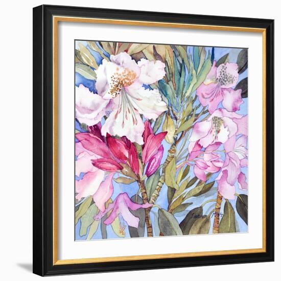Rhododendron I-Sharon Pitts-Framed Giclee Print