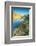 Rhododendrons frame the blue water of Lago Nero at dawn, Cornisello Pinzolo, Brenta Dolomites, Tren-Roberto Moiola-Framed Photographic Print