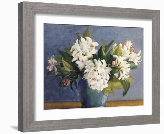 Rhododendrons-Arthur Hacker-Framed Giclee Print