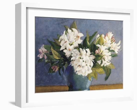 Rhododendrons-Arthur Hacker-Framed Giclee Print