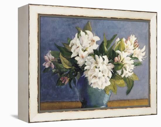 Rhododendrons-Arthur Hacker-Framed Premier Image Canvas