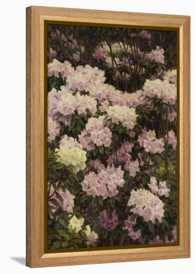 Rhododendrons-Alfrida Vilhelmine Ludovica Baadsgaard-Framed Premier Image Canvas