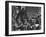 Rhondda Valley Miners Waiting For Their Bus-William Vandivert-Framed Photographic Print