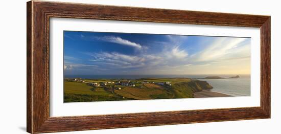 Rhossili Bay, Gower, Peninsula, Wales, United Kingdom, Europe-Billy Stock-Framed Photographic Print