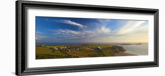 Rhossili Bay, Gower, Peninsula, Wales, United Kingdom, Europe-Billy Stock-Framed Photographic Print