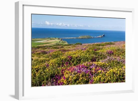 Rhossili Bay, Gower Peninsula, Wales, United Kingdom, Europe-Billy Stock-Framed Photographic Print