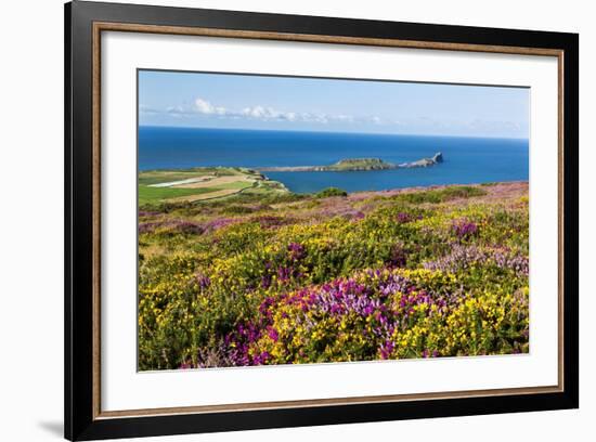 Rhossili Bay, Gower Peninsula, Wales, United Kingdom, Europe-Billy Stock-Framed Photographic Print