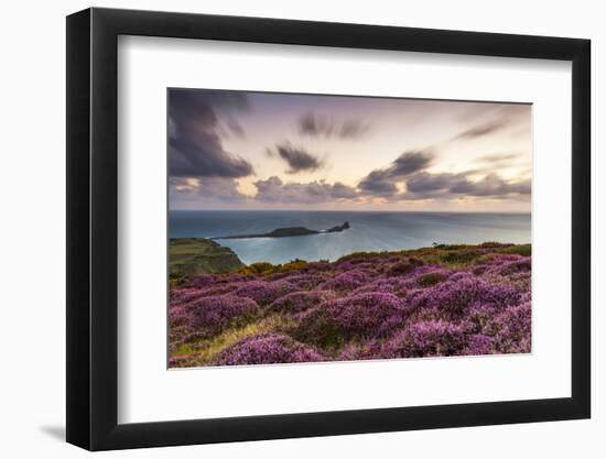 Rhossili Bay, Gower, Wales, United Kingdom, Europe-Billy Stock-Framed Photographic Print