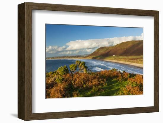 Rhossili Bay, Gower, Wales, United Kingdom, Europe-Billy Stock-Framed Photographic Print