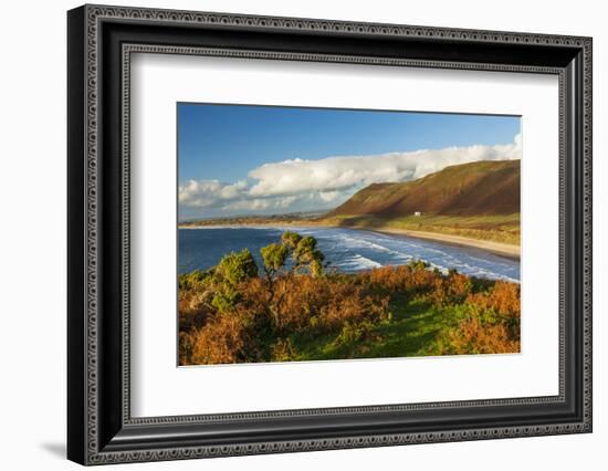 Rhossili Bay, Gower, Wales, United Kingdom, Europe-Billy Stock-Framed Photographic Print