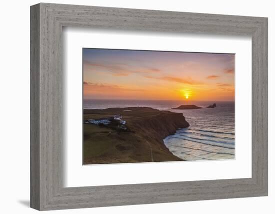 Rhossili Bay, Worms End, Gower, Wales, United Kingdom, Europe-Billy-Framed Photographic Print