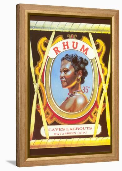 Rhum, Black Woman-null-Framed Stretched Canvas