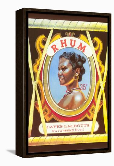 Rhum, Black Woman-null-Framed Stretched Canvas