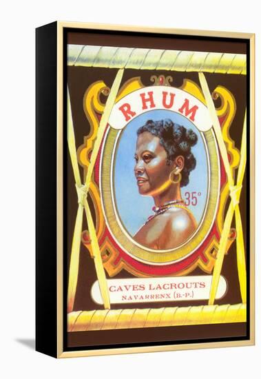 Rhum, Black Woman-null-Framed Stretched Canvas