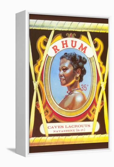 Rhum, Black Woman-null-Framed Stretched Canvas