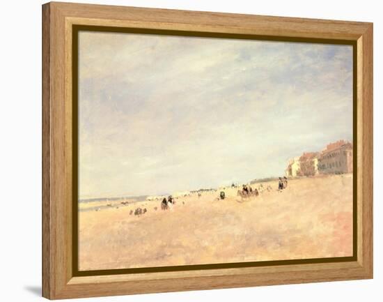 Rhyl Sands, C.1854-David Cox-Framed Premier Image Canvas