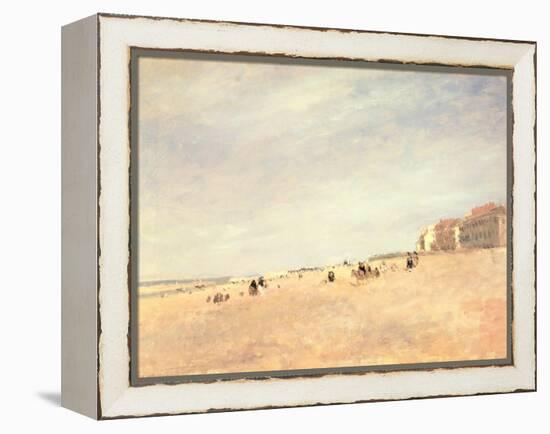 Rhyl Sands, C.1854-David Cox-Framed Premier Image Canvas