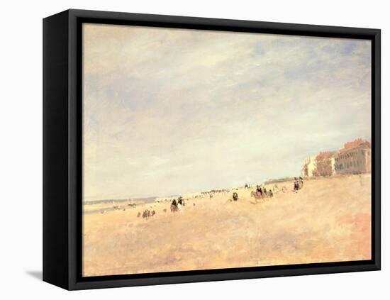 Rhyl Sands, C.1854-David Cox-Framed Premier Image Canvas