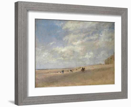 Rhyl Sands-David Cox-Framed Giclee Print