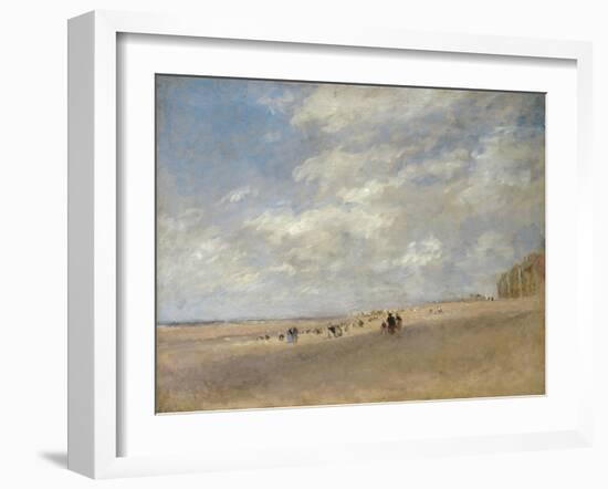 Rhyl Sands-David Cox-Framed Giclee Print