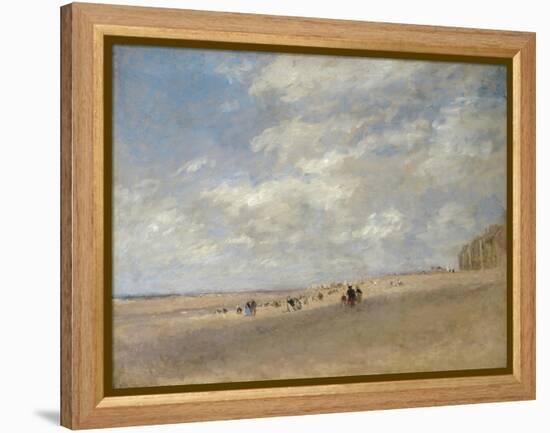 Rhyl Sands-David Cox-Framed Premier Image Canvas