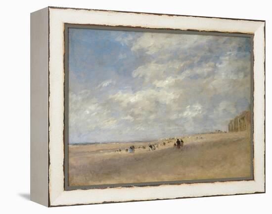 Rhyl Sands-David Cox-Framed Premier Image Canvas