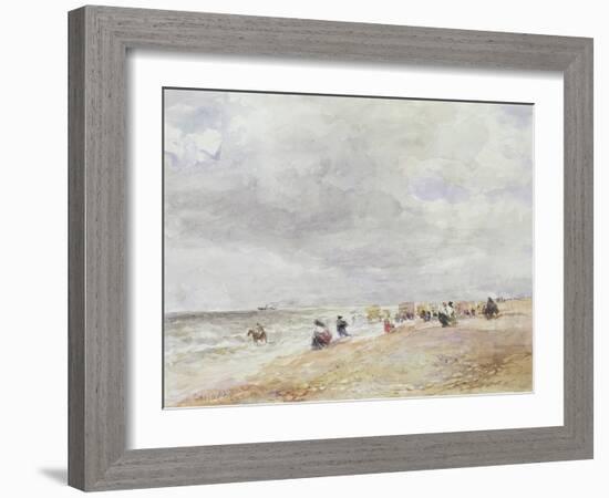 Rhyl Sands-David Cox-Framed Giclee Print