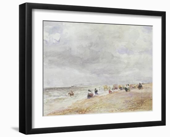 Rhyl Sands-David Cox-Framed Giclee Print