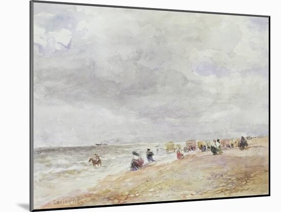 Rhyl Sands-David Cox-Mounted Giclee Print