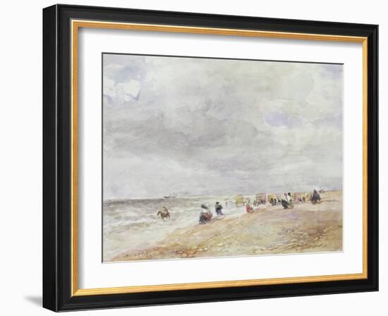 Rhyl Sands-David Cox-Framed Giclee Print