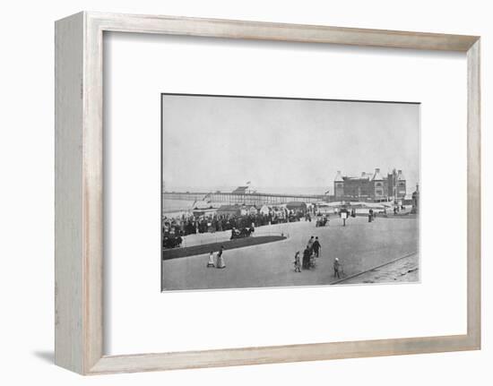 'Rhyl - The Esplanade', 1895-Unknown-Framed Photographic Print