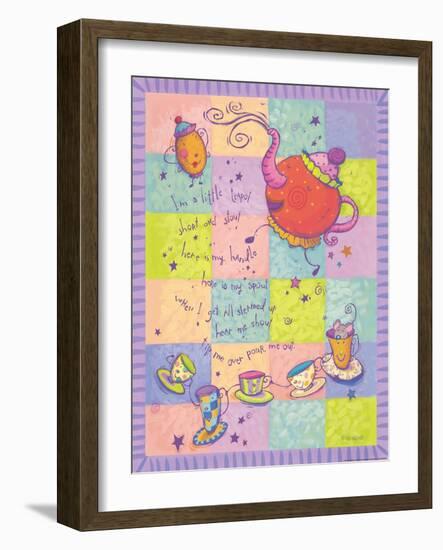 Rhyme 1 Teapot-Viv Eisner-Framed Art Print