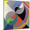 Rhythm Colour no. 1076, 1939-Sonia Delaunay-Mounted Giclee Print