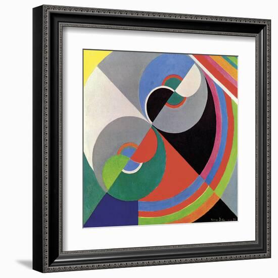 Rhythm Colour no. 1076, 1939-Sonia Delaunay-Framed Giclee Print