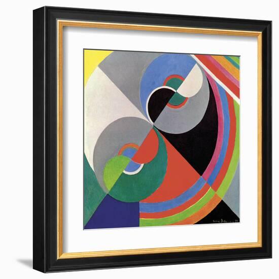 Rhythm Colour no. 1076, 1939-Sonia Delaunay-Framed Giclee Print