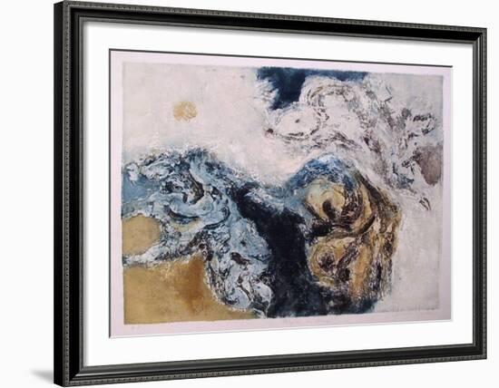 Rhythm in Blue-Yehuda Jordan-Framed Limited Edition