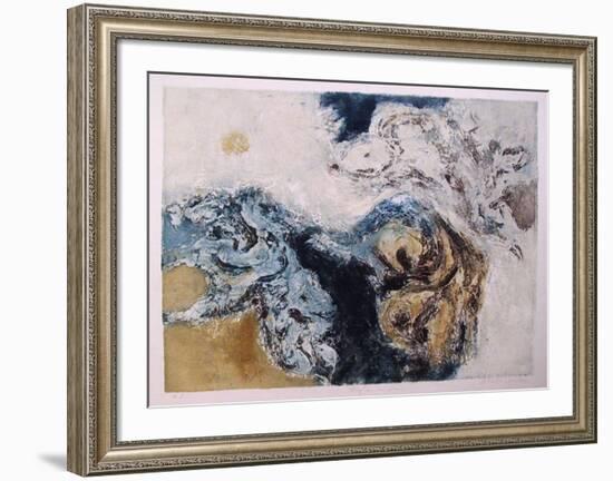 Rhythm in Blue-Yehuda Jordan-Framed Limited Edition