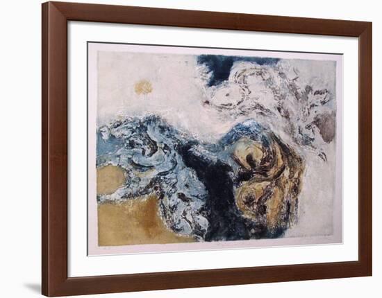 Rhythm in Blue-Yehuda Jordan-Framed Limited Edition