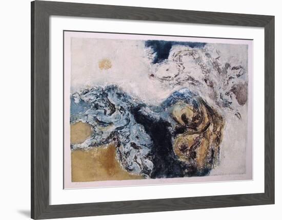 Rhythm in Blue-Yehuda Jordan-Framed Limited Edition