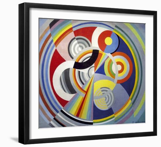 Rhythm Number 1, 1938-Robert Delaunay-Framed Premium Giclee Print