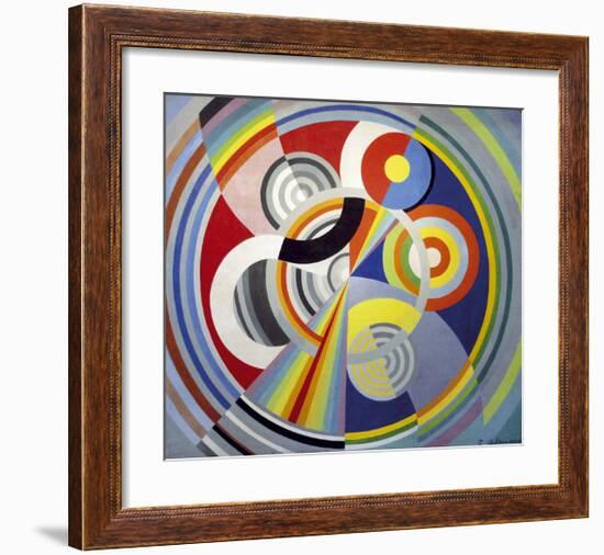 Rhythm Number 1, 1938-Robert Delaunay-Framed Premium Giclee Print