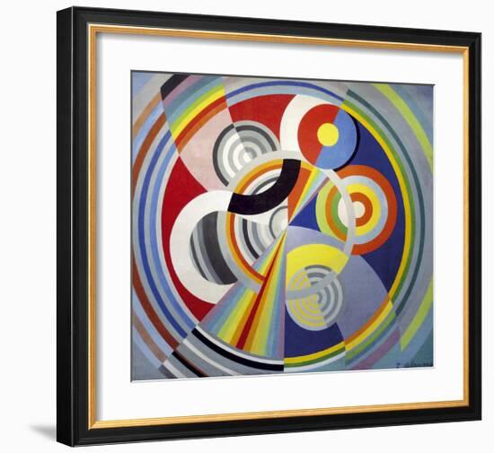 Rhythm Number 1, 1938-Robert Delaunay-Framed Premium Giclee Print