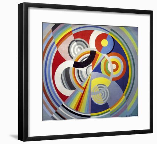 Rhythm Number 1, 1938-Robert Delaunay-Framed Premium Giclee Print