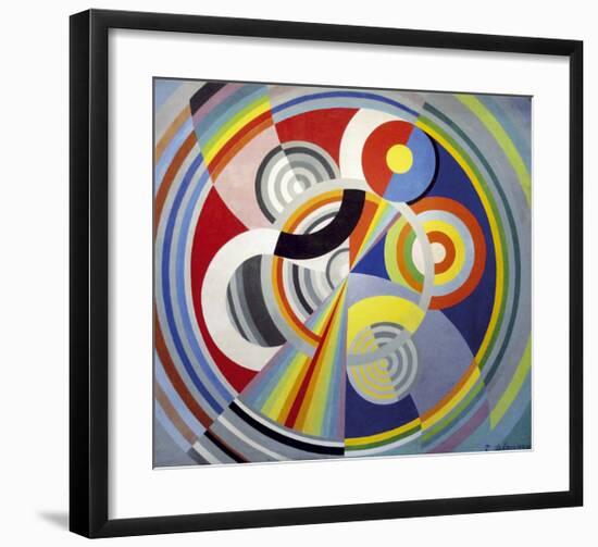 Rhythm Number 1, 1938-Robert Delaunay-Framed Premium Giclee Print