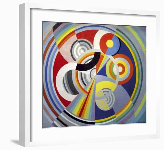 Rhythm Number 1, 1938-Robert Delaunay-Framed Premium Giclee Print