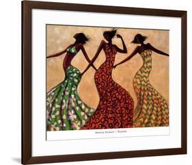 Rhythm-Monica Stewart-Framed Art Print