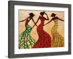 Rhythm-Monica Stewart-Framed Art Print