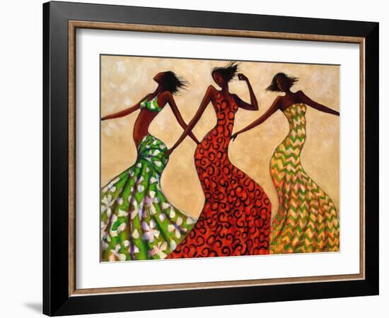 Rhythm-Monica Stewart-Framed Art Print