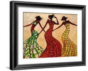 Rhythm-Monica Stewart-Framed Art Print