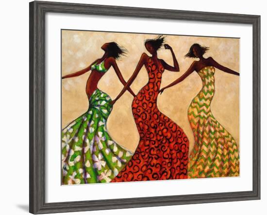 Rhythm-Monica Stewart-Framed Art Print